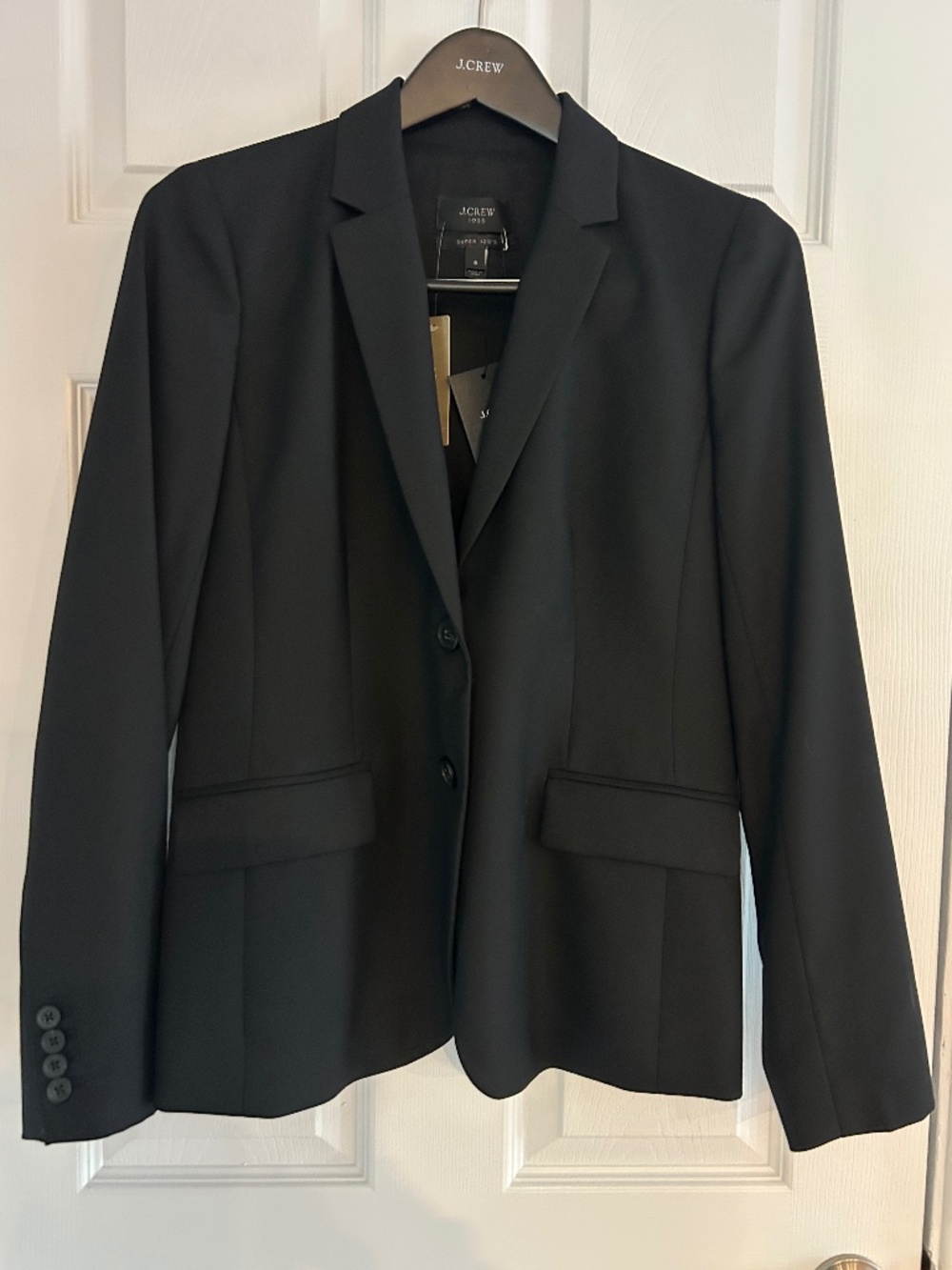J. Crew Wool Suit Jacket 1035 Super 120's NWT size 6